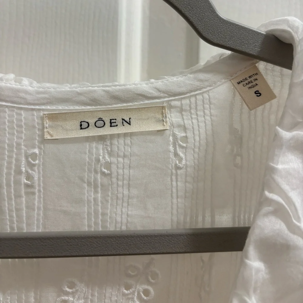 Doen Ivory Lace Blouse - Picture 4 of 7